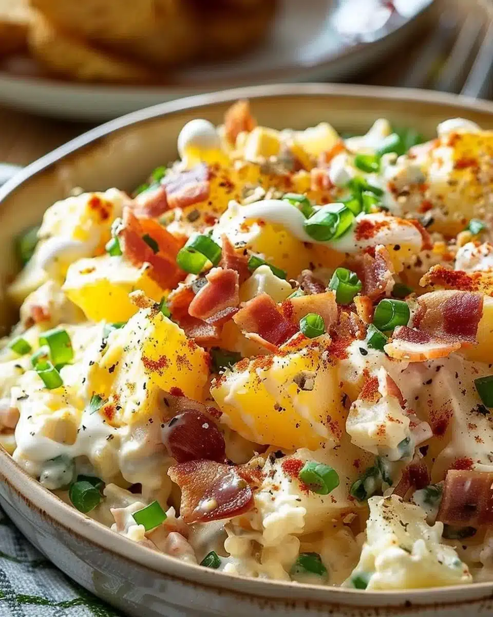 Loaded Baked Potato Salad 6 Loaded Baked Potato Salad