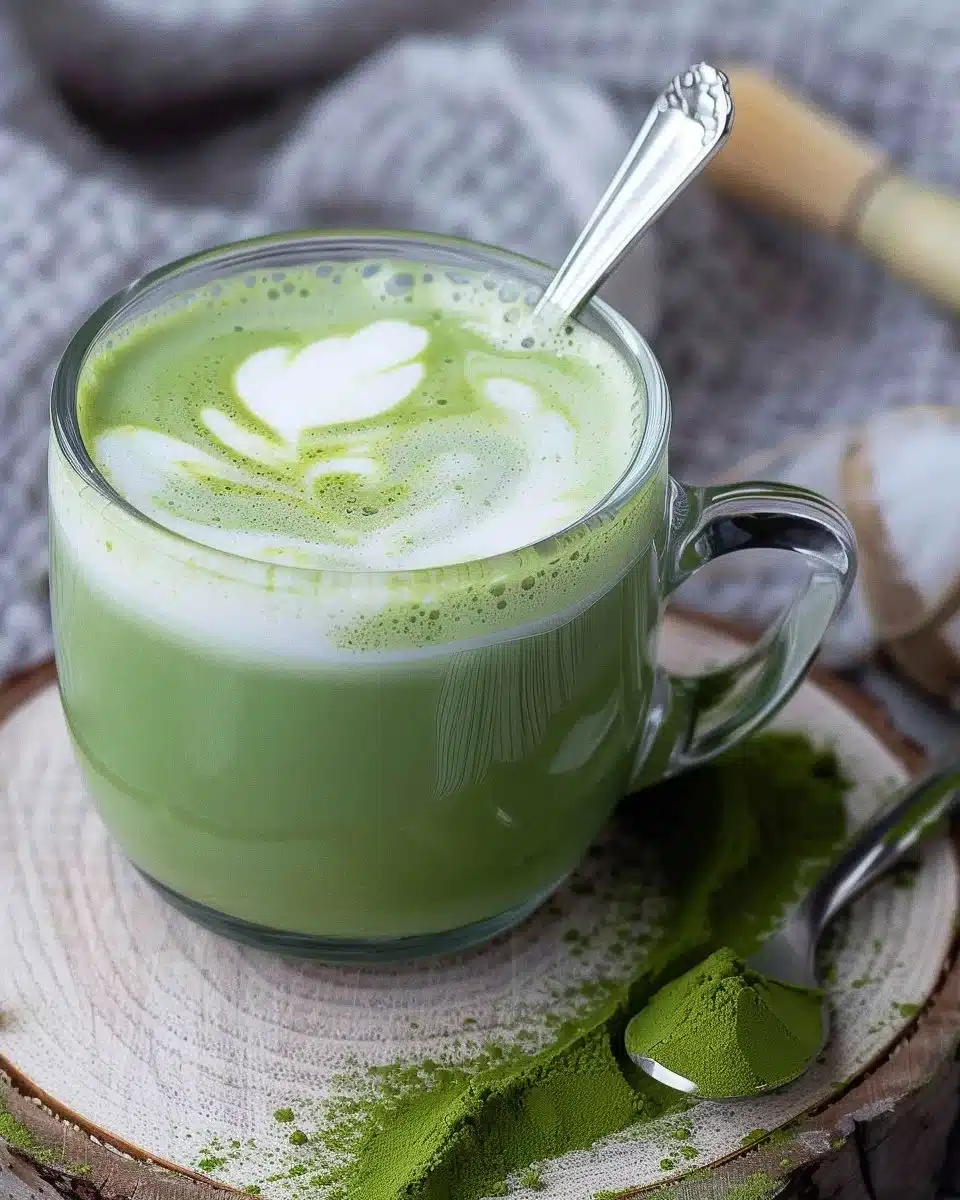 Matcha Green Tea Latte 6 Matcha Green Tea Latte