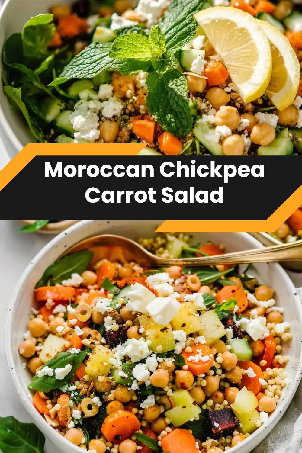 Moroccan Chickpea Carrot Salad 5 Moroccan Chickpea Carrot Salad