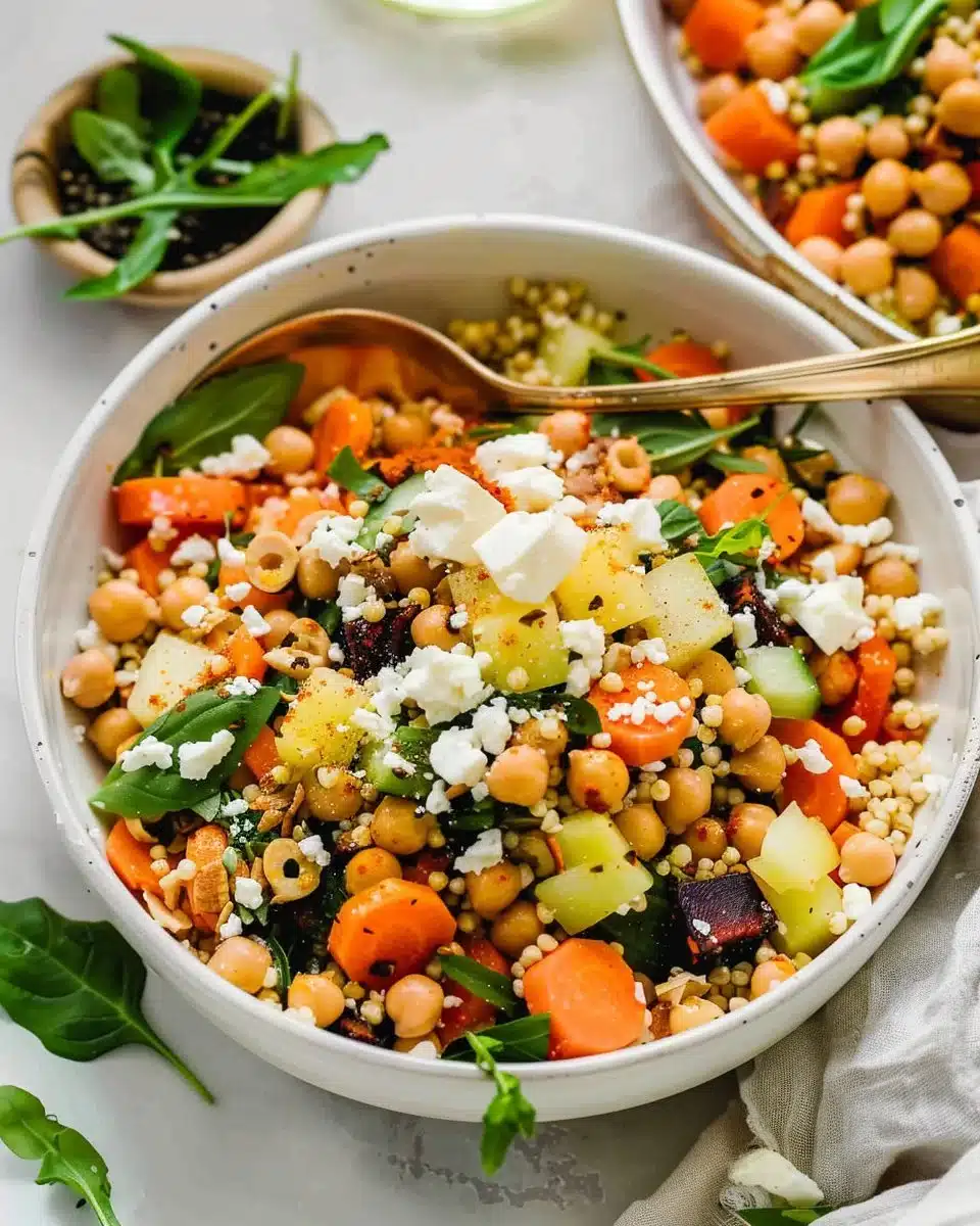 Moroccan Chickpea Carrot Salad 6 Moroccan Chickpea Carrot Salad