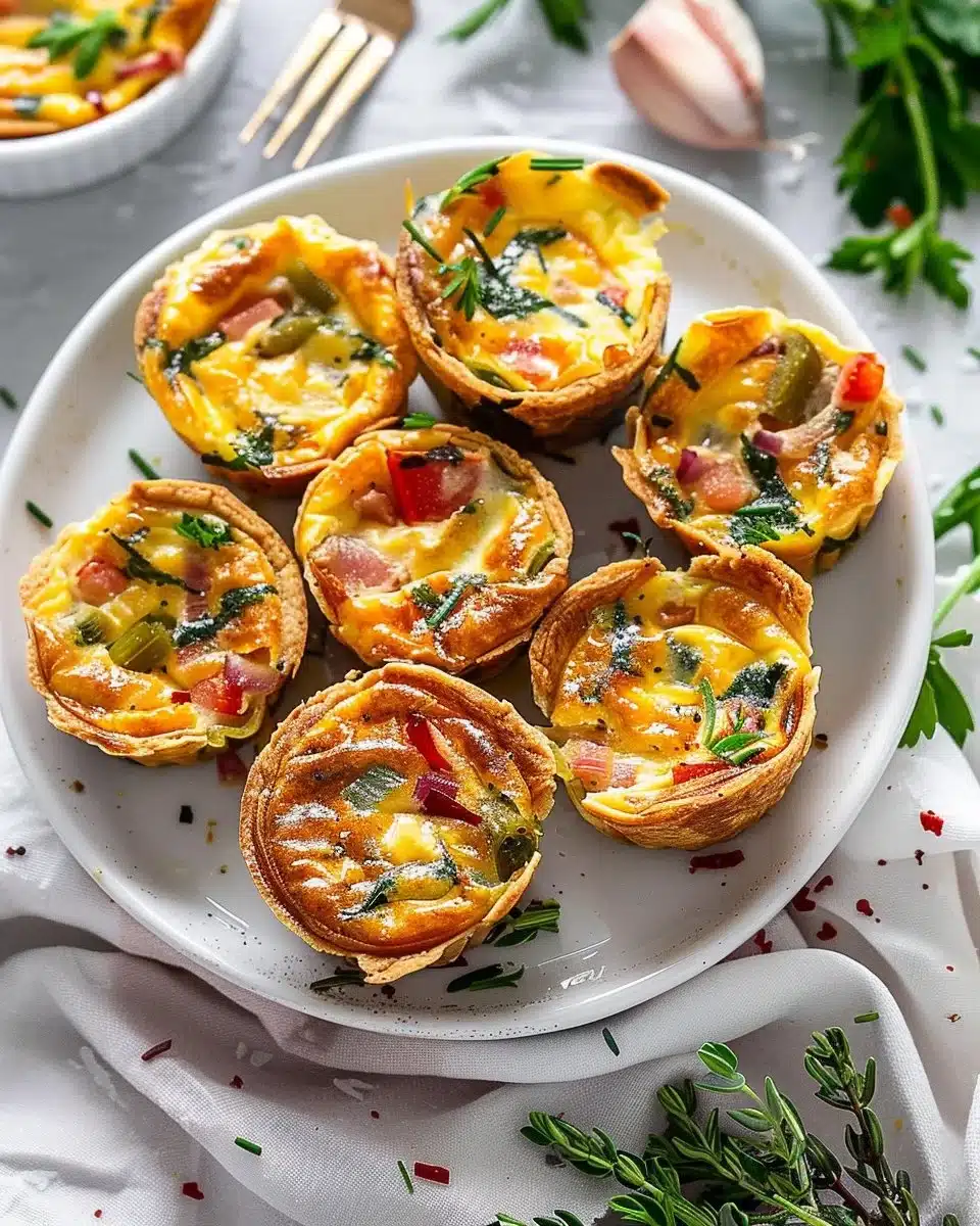 Muffin Tin Mini Quiches 6 Muffin Tin Mini Quiche