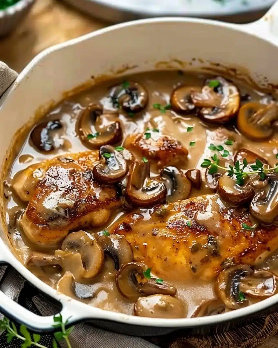 Mushroom Chicken 6 Mushroom Chicken