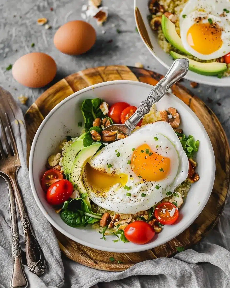 Poached Egg Breakfast Bowl 6 Poached Egg Breakfast Bowl