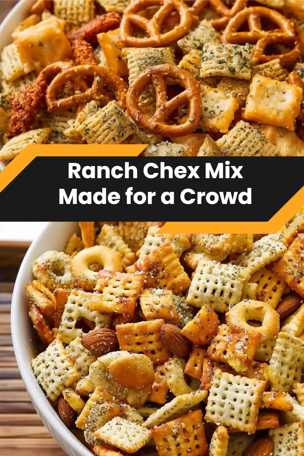 Ranch Chex Mix Made for a Crowd 5 Ranch Chex Mix Made for a Crowd
