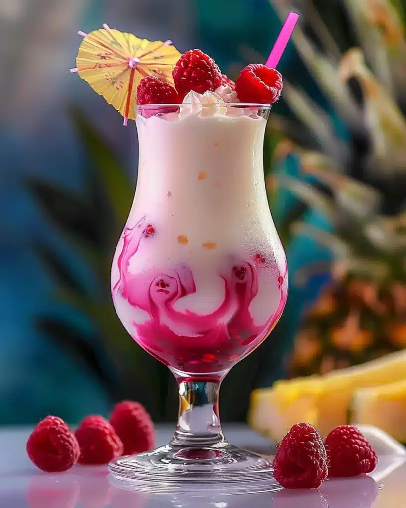Raspberry Colada Twist
