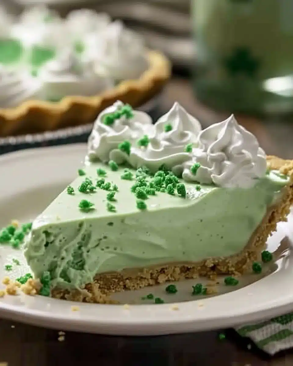 Shamrock Shake Pie 6 Shamrock Shake Pie