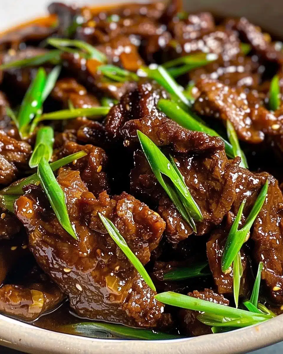 Slow Cooker Mongolian Beef 6 Slow Cooker Mongolian Beef