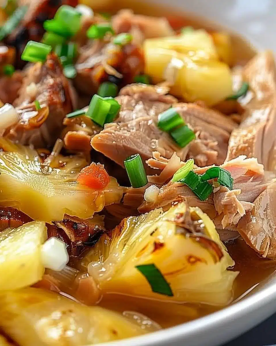 Slow Cooker Pineapple Pork 6 Slow Cooker Pineapple Pork