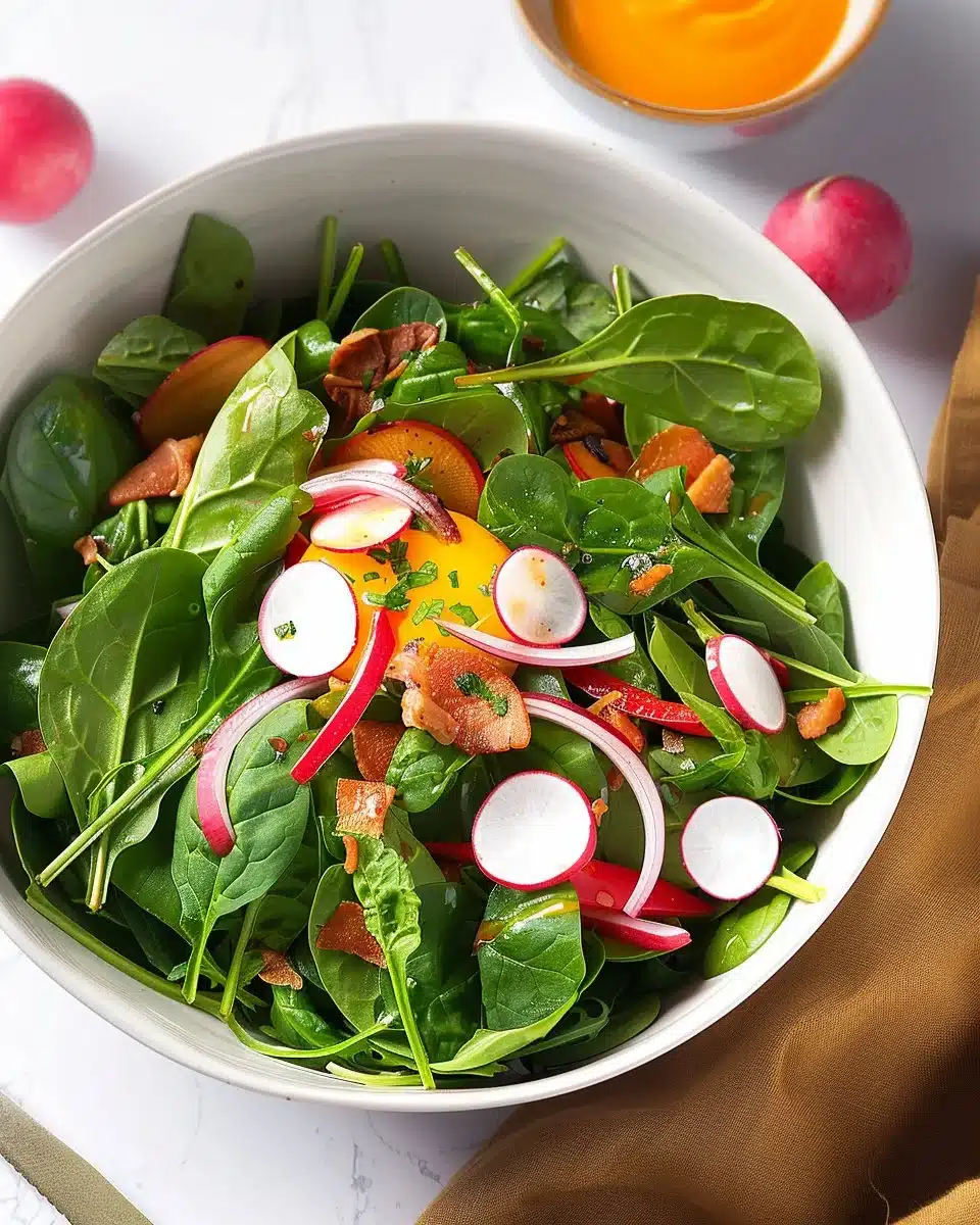 Spring Spinach Spring Spinach Salad