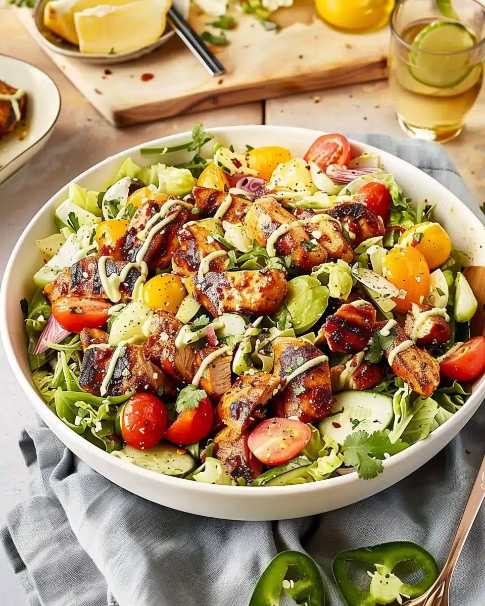 The Ultimate BBQ Chicken Salad 6 The Ultimate BBQ Chicken Salad
