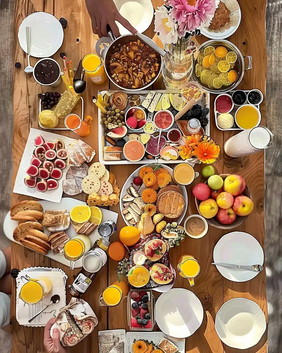 Vibrant Brunch Spread 6 Brunch Spread with Friends