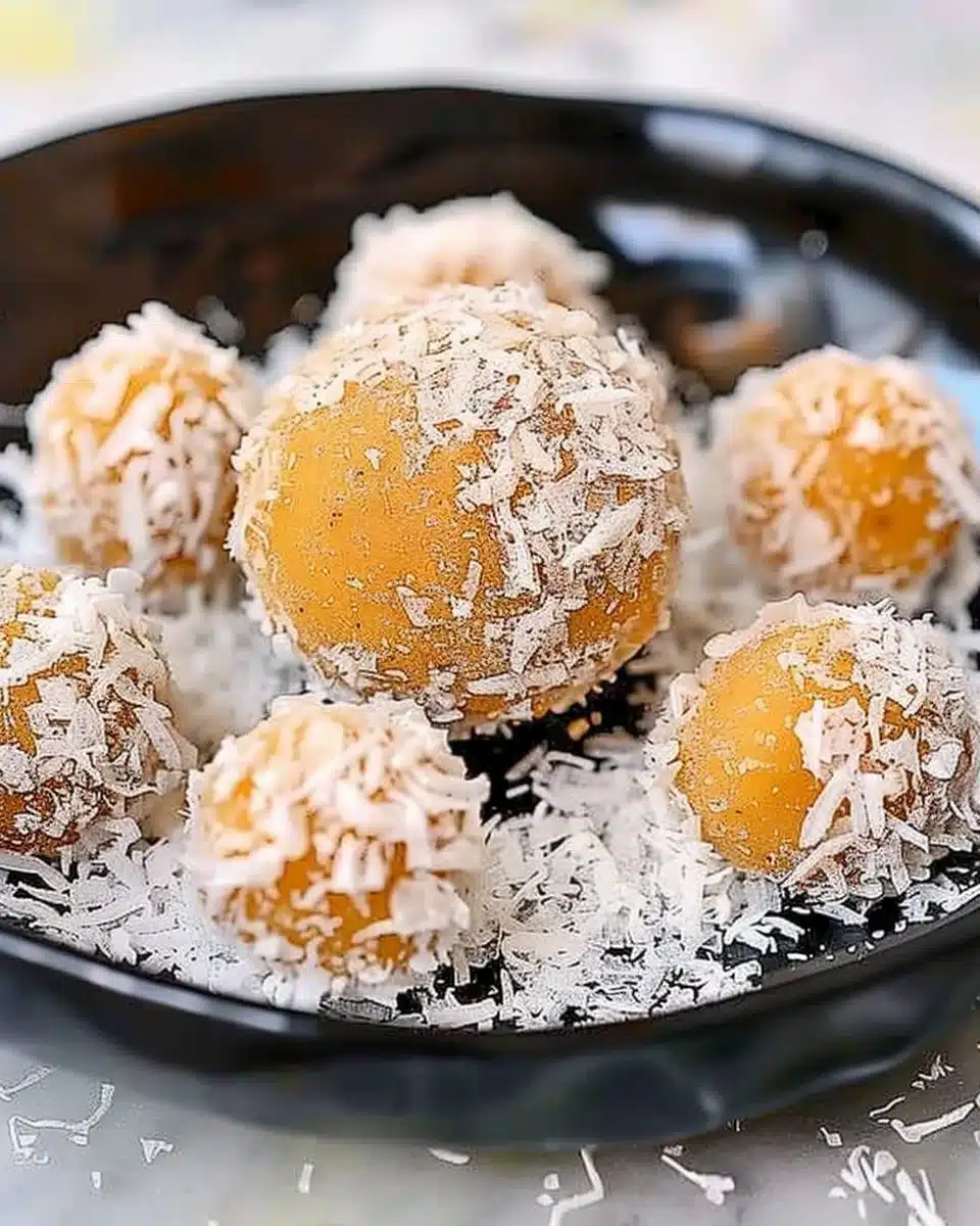 Apricot Bliss Balls 6 Apricot Bliss Balls
