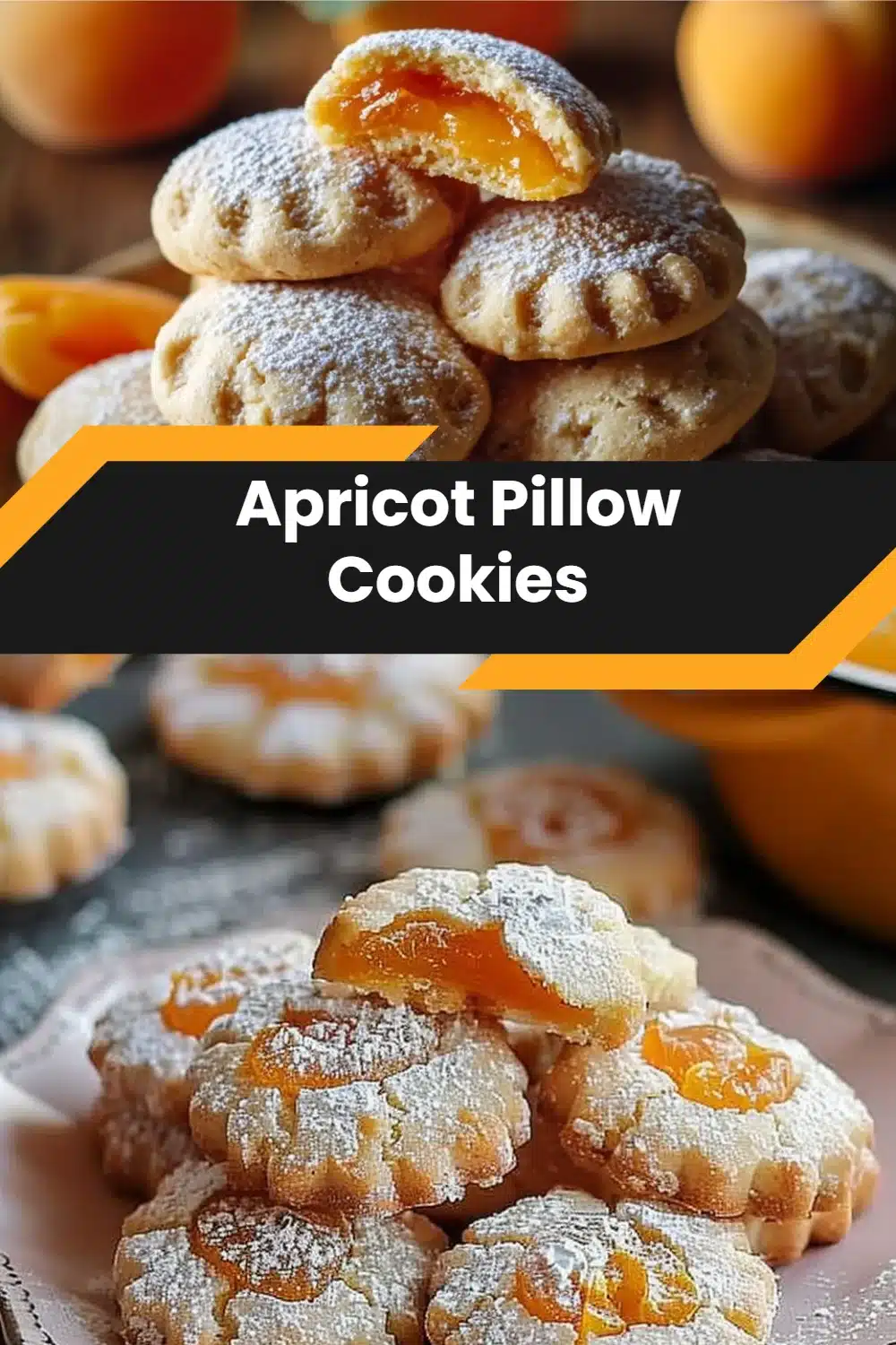 Apricot Pillow Cookies 5 Apricot Pillow Cookies