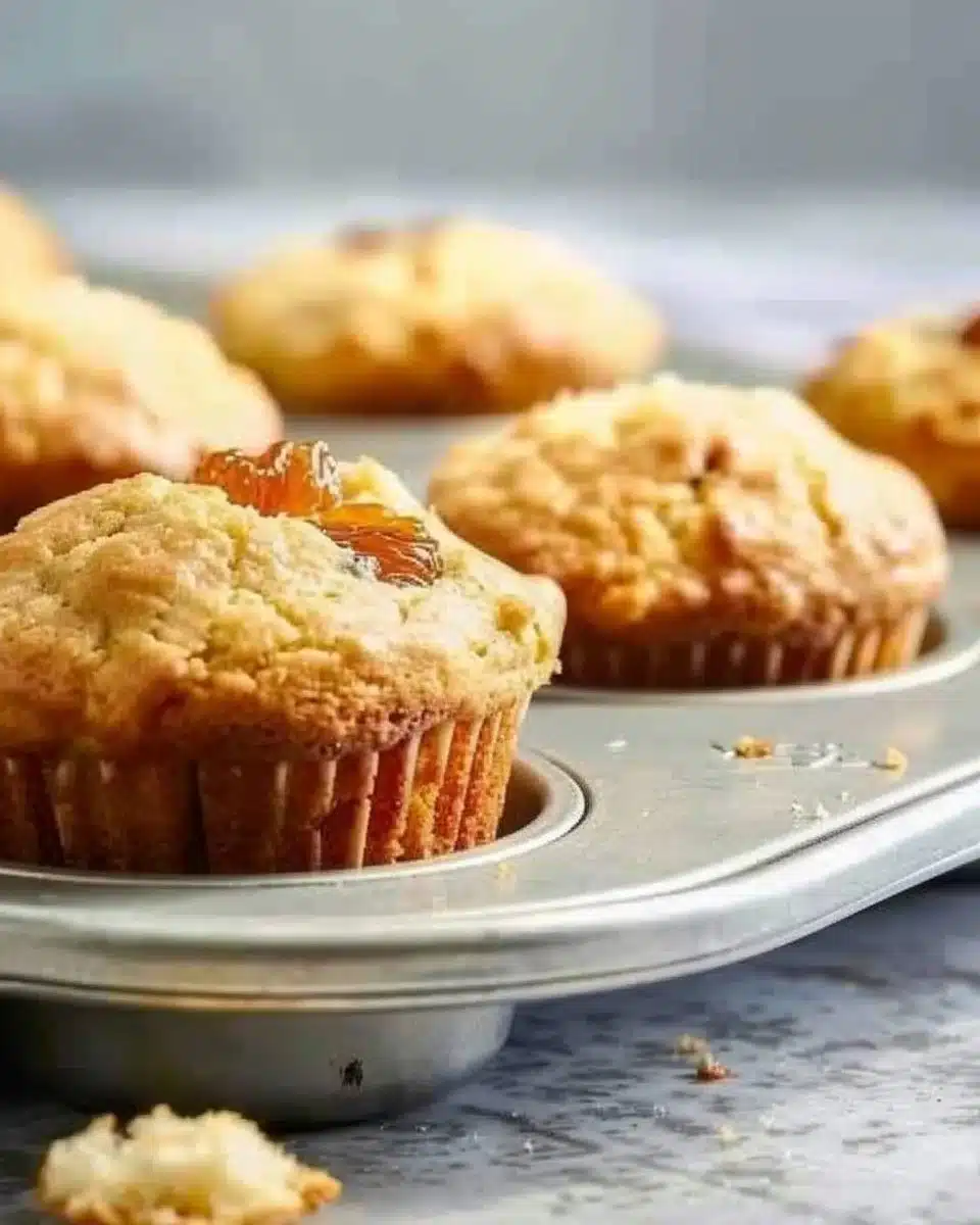 Apricot Yogurt Muffins 6 Apricot Yogurt Muffins