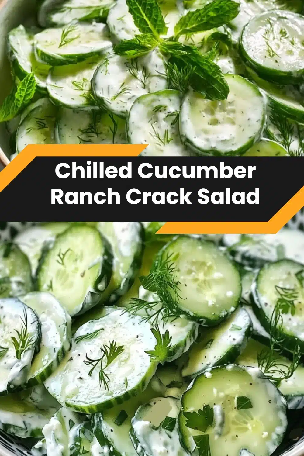 Chilled Cucumber Ranch Crack Salad 5 Chilled Cucumber Ranch Crack Salad