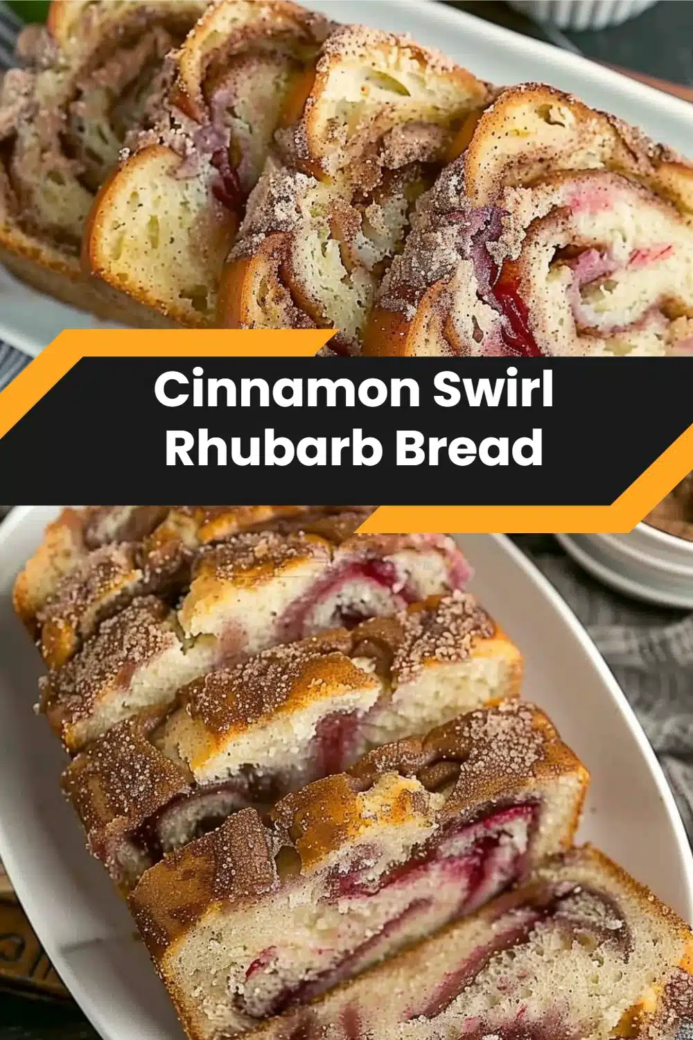 Cinnamon Swirl Rhubarb Bread 5 Cinnamon Swirl Rhubarb Bread