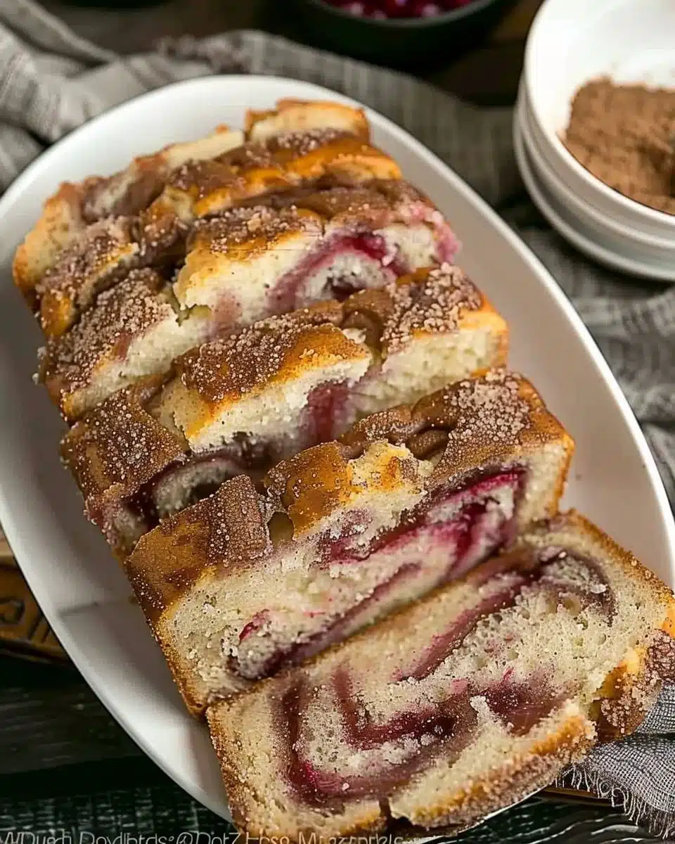 Cinnamon Swirl Rhubarb Bread 6 Cinnamon Swirl Rhubarb Bread
