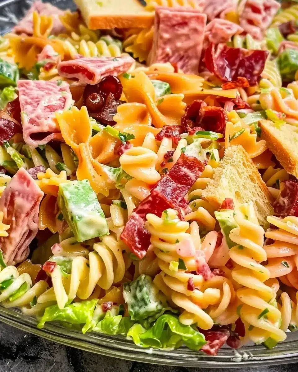 Club Sandwich Pasta Salad 6 Club Sandwich Pasta Salad