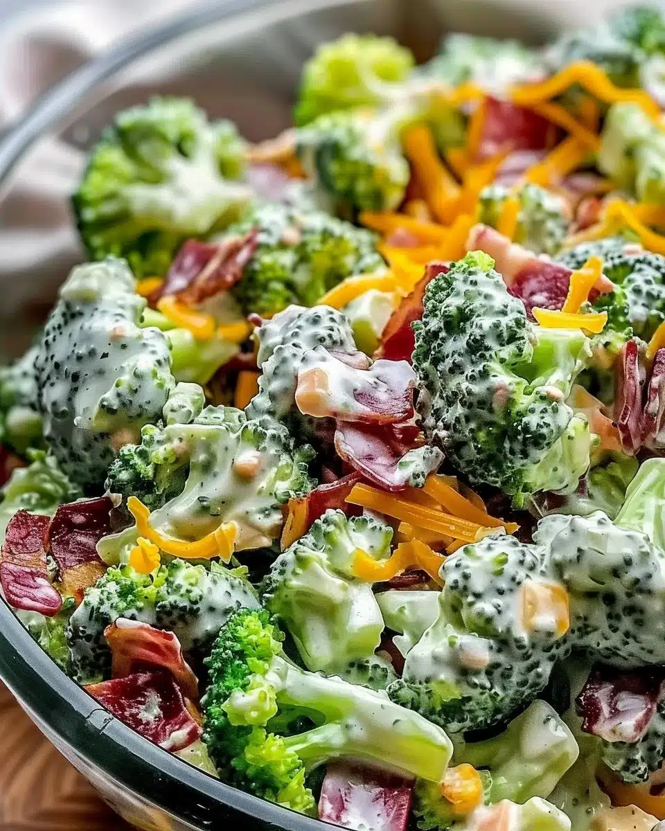 Delicious Broccoli Ranch Salad 6 Delicious Broccoli Ranch Salad