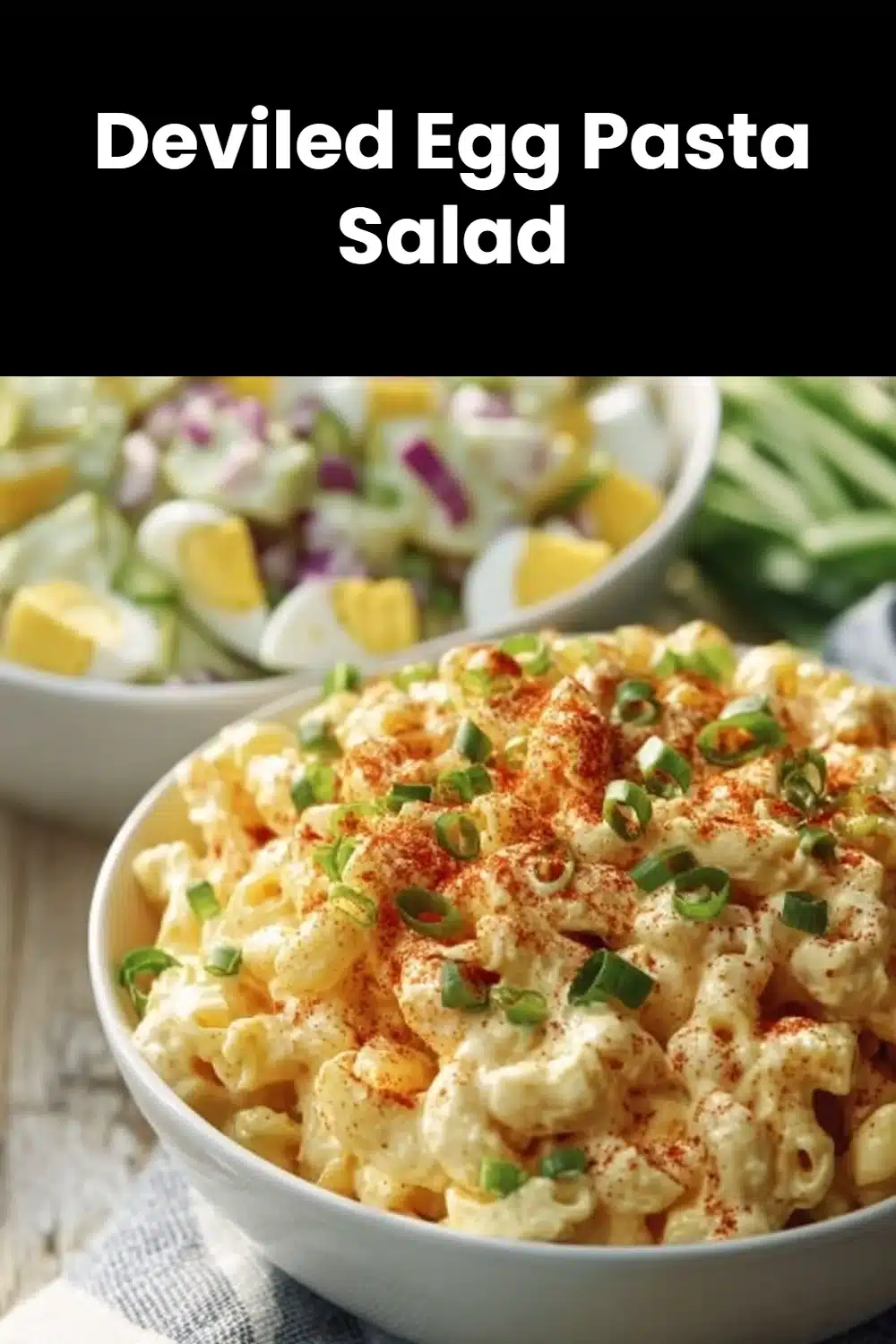 Deviled Egg Pasta Salad 5 Deviled Egg Pasta Salad