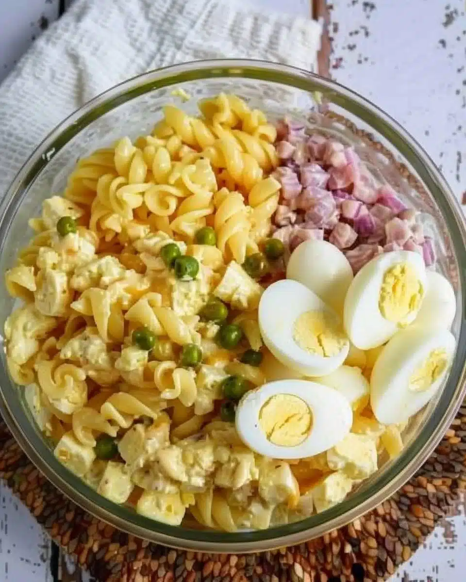 Deviled Egg Pasta Salad 6 Deviled Egg Pasta Salad