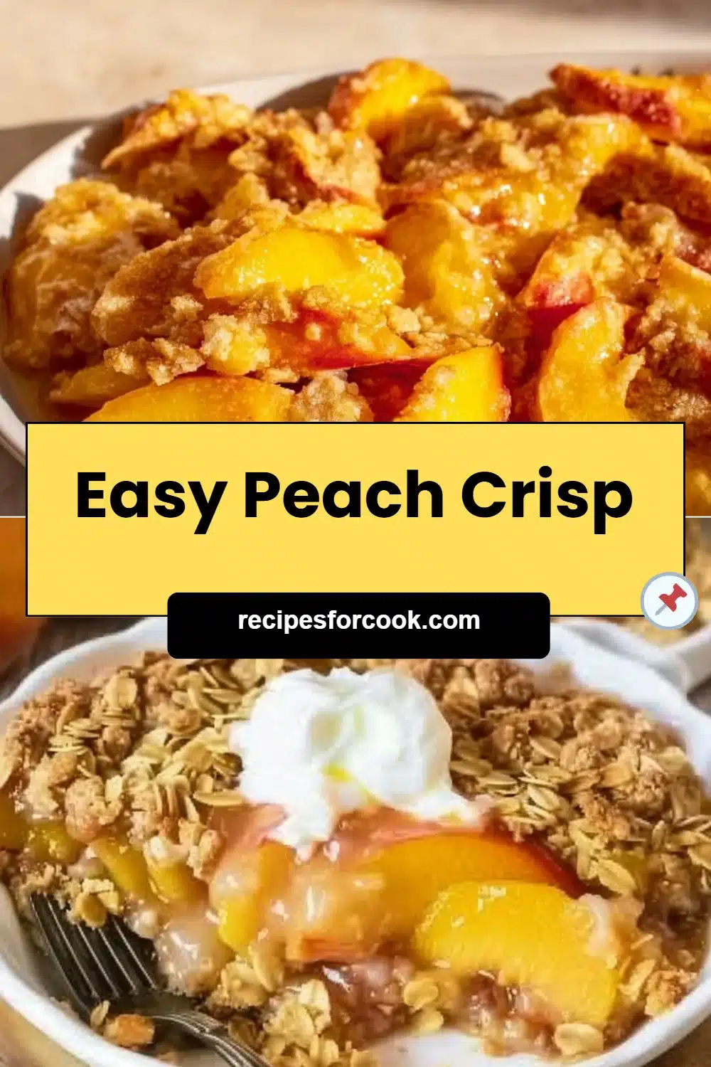 Easy Peach Crisp 5 Easy Peach Crisp