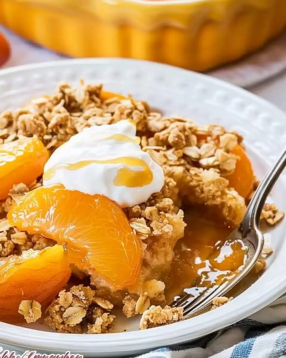 Fresh Apricot Crisp 6 Fresh Apricot Crisp