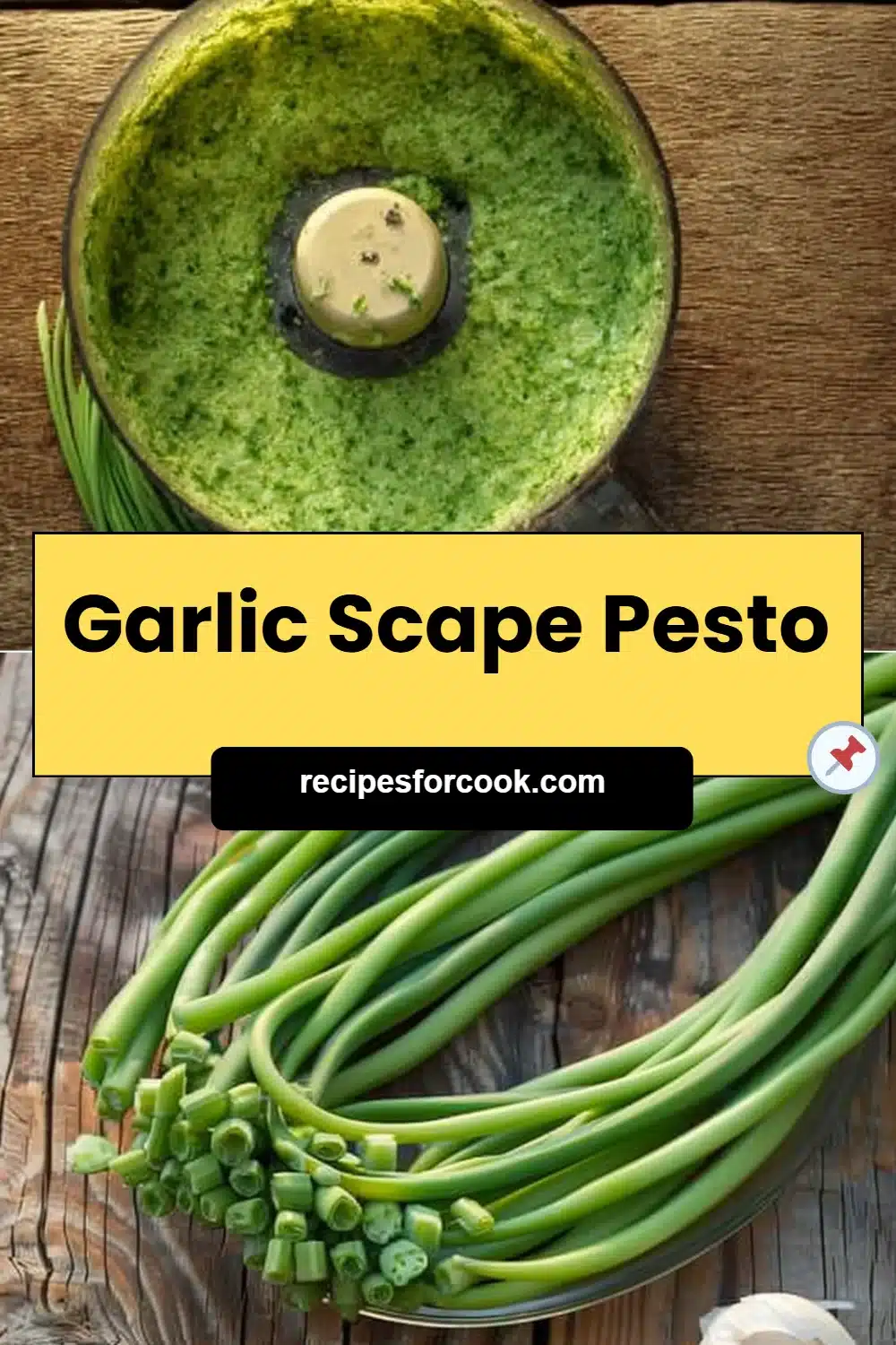 Garlic Scape Pesto 5 Garlic Scape Pesto