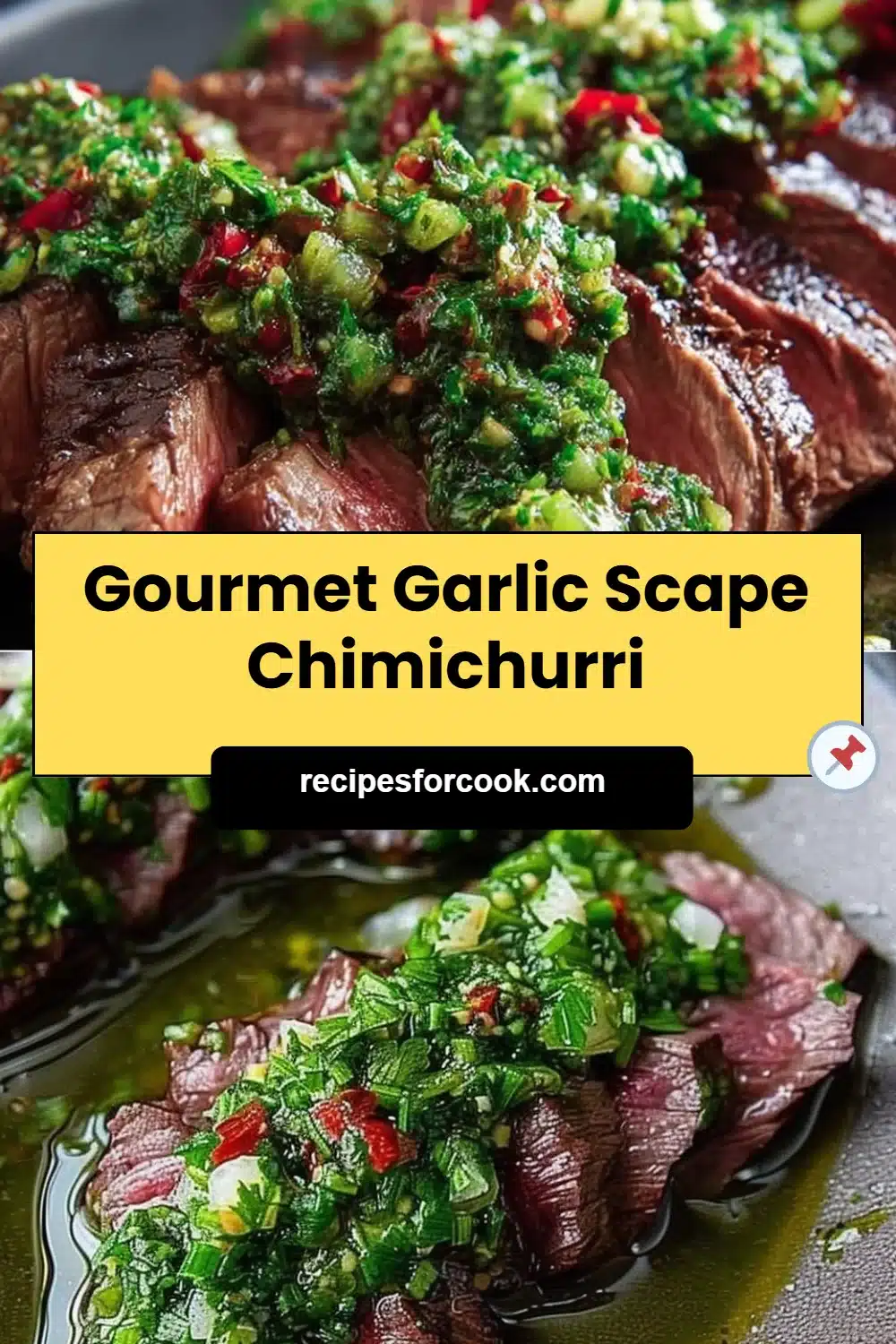 Gourmet Garlic Scape Chimichurri 5 Gourmet Garlic Scape Chimichurri