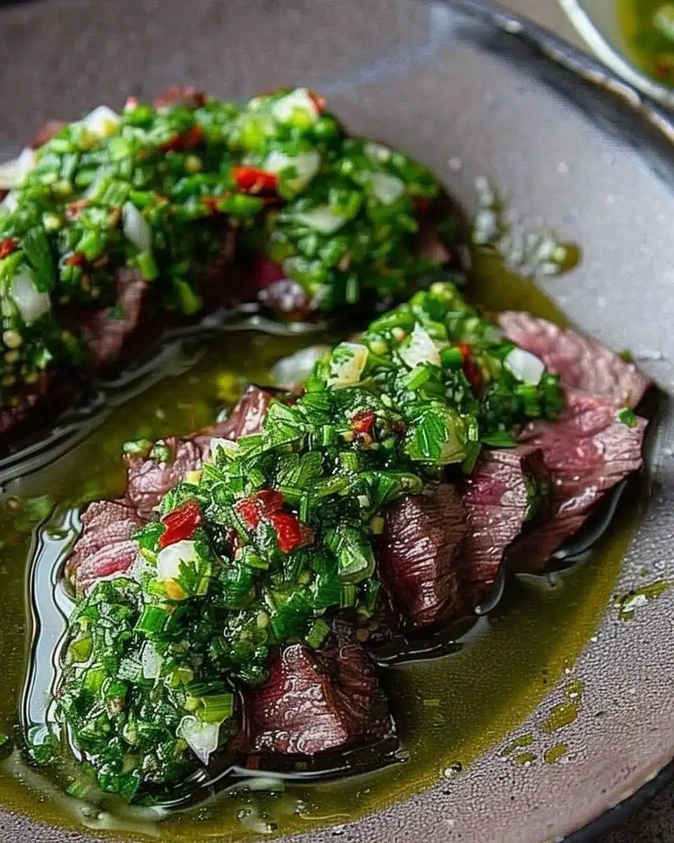 Gourmet Garlic Scape Chimichurri 6 Gourmet Garlic Scape Chimichurri