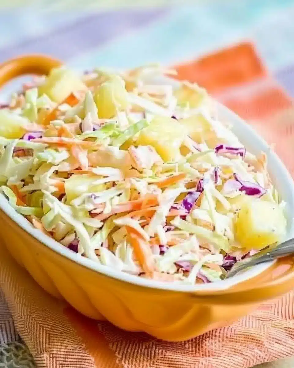Hawaiian Pineapple Coleslaw 6 Hawaiian Pineapple Coleslaw