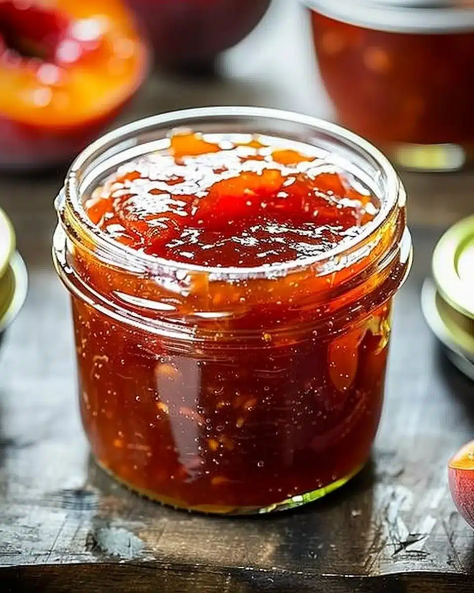 Homemade Nectarine Jam Delight 5 Homemade Nectarine Jam Delight