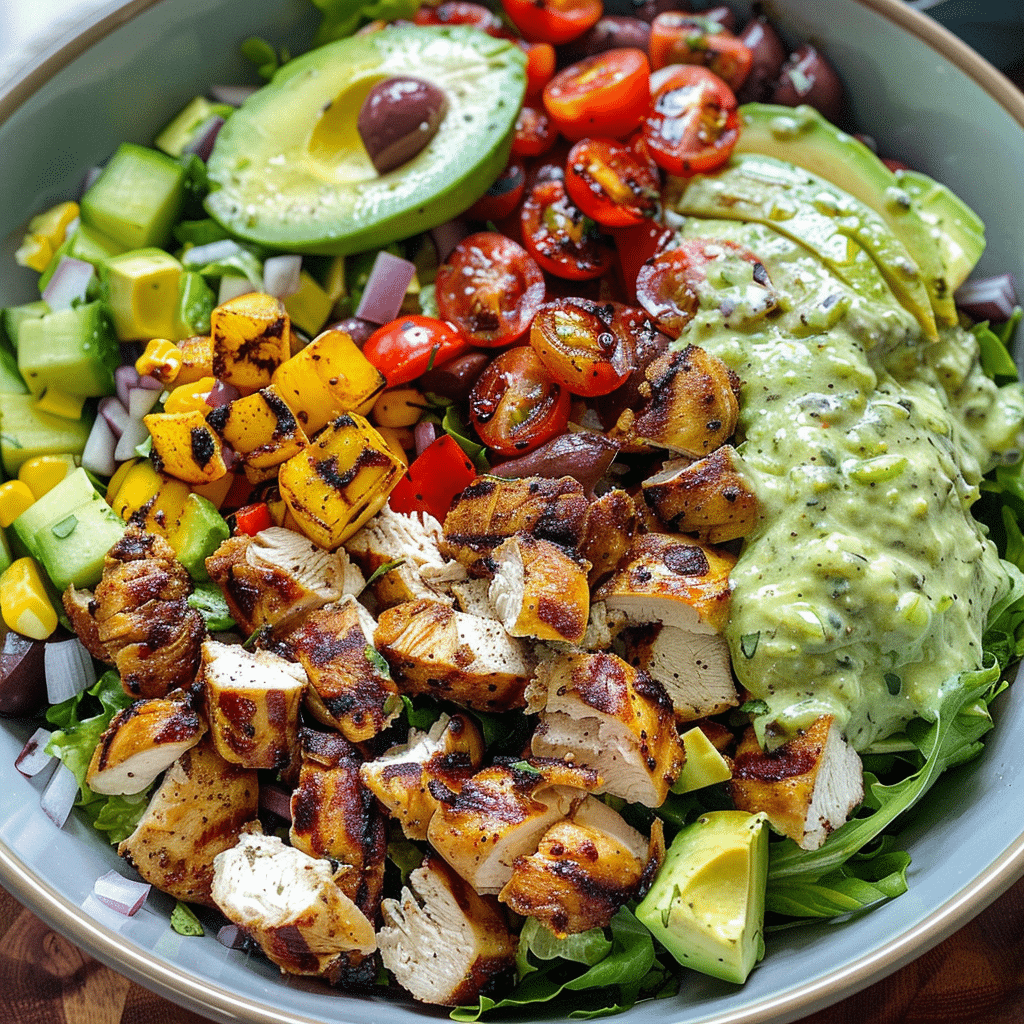20+ Best Chicken Salad Recipes (From Classic Cobb to Global Flavors: Waldorf, Caesar, & More) 4 Peruvian Grilled Chicken Salad Recipe