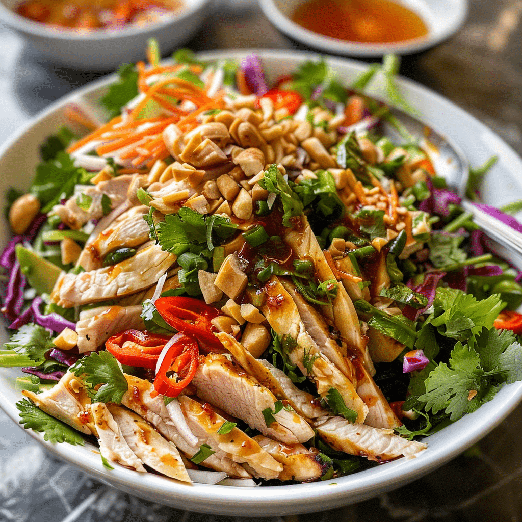 20+ Best Chicken Salad Recipes (From Classic Cobb to Global Flavors: Waldorf, Caesar, & More) 10 Vietnamese Chicken Salad Recipe