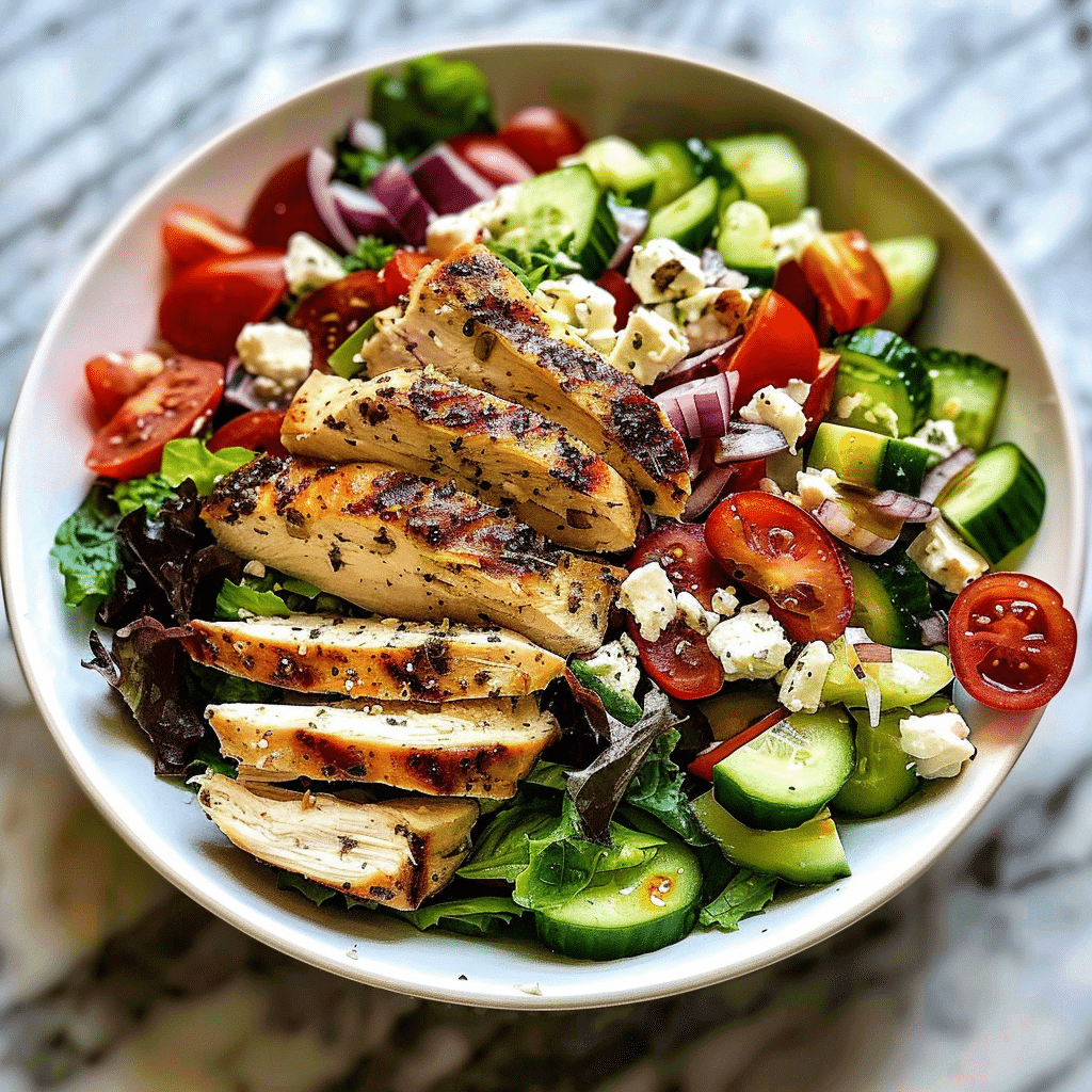 20+ Best Chicken Salad Recipes (From Classic Cobb to Global Flavors: Waldorf, Caesar, & More) 16 Greek Chicken Salad Recipe
