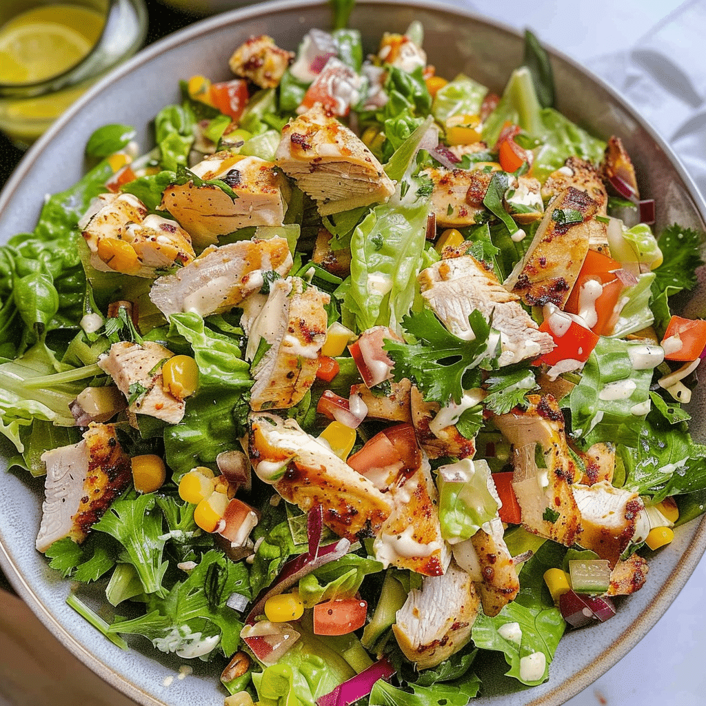20+ Best Chicken Salad Recipes (From Classic Cobb to Global Flavors: Waldorf, Caesar, & More) 17 Chicken Chopped Salad Recipe
