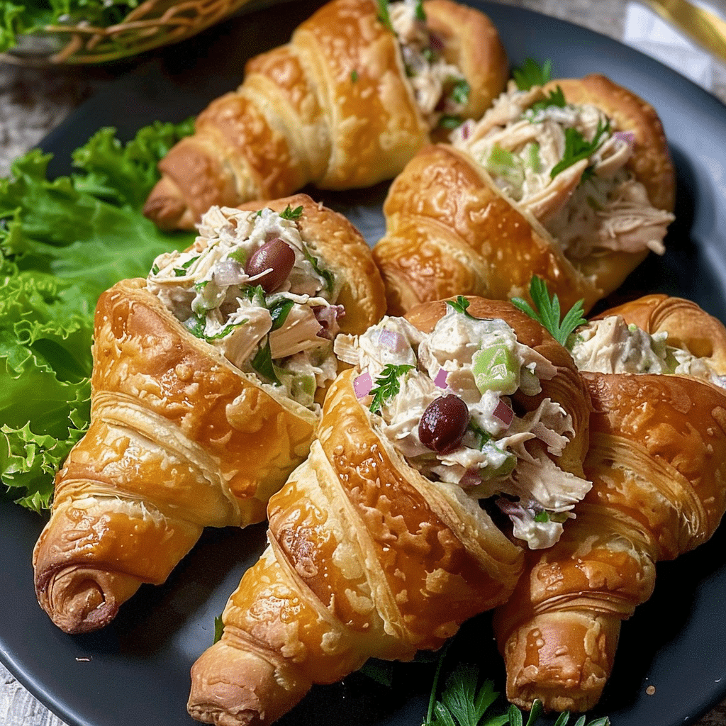 20+ Best Chicken Salad Recipes (From Classic Cobb to Global Flavors: Waldorf, Caesar, & More) 19 Crispy Easter Chicken Salad Crescent Rolls