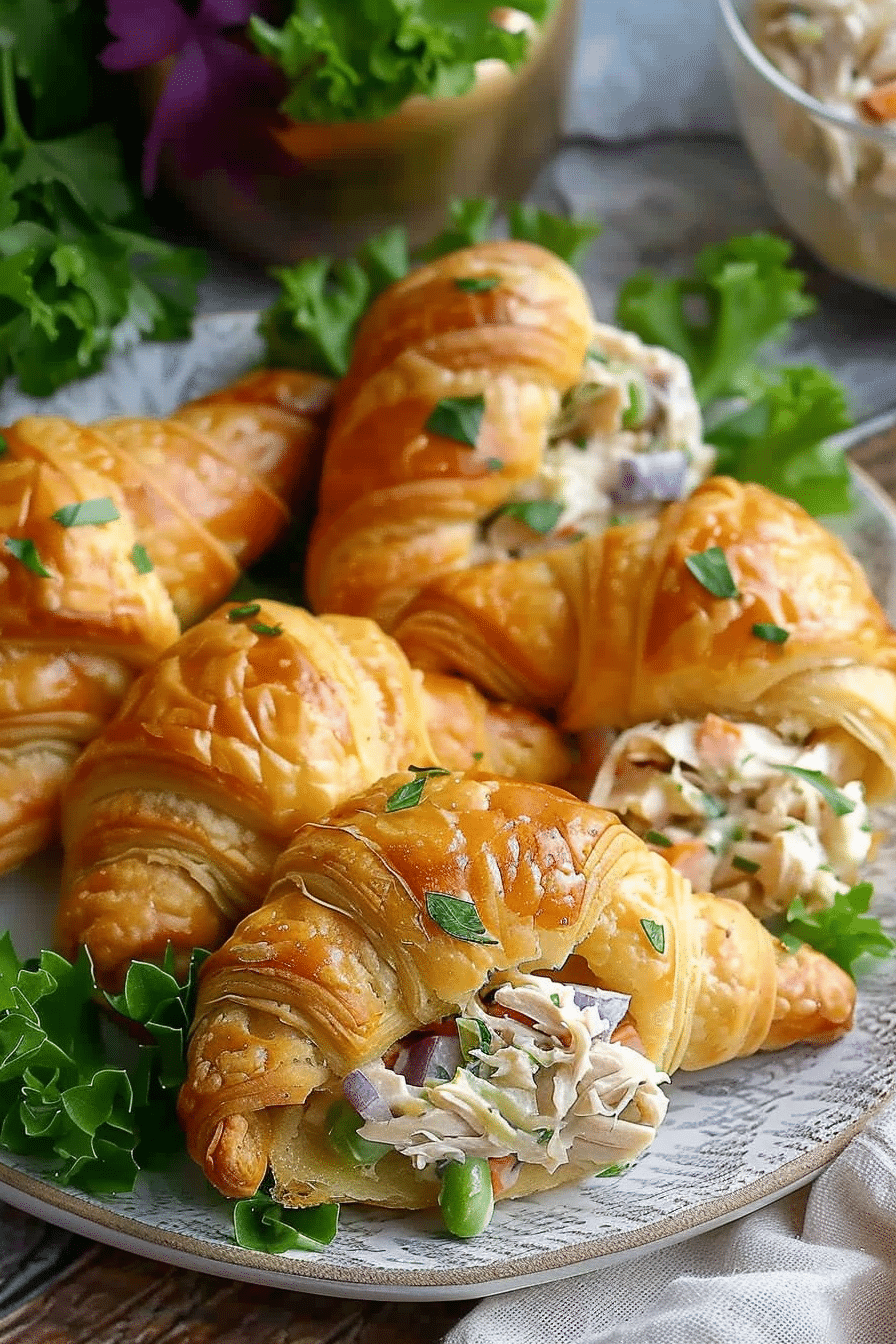 Crispy Easter Chicken Salad Crescent Rolls 5 image 1777389274751