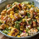 20+ Best Chicken Salad Recipes (From Classic Cobb to Global Flavors: Waldorf, Caesar, & More) 8 High Protein Chicken Street Corn Salad