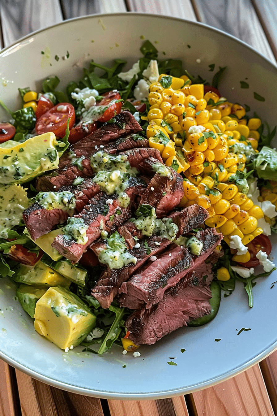 Summer Steak and Grilled Corn Salad with Cotija and Avocado 5 image 1777566052746