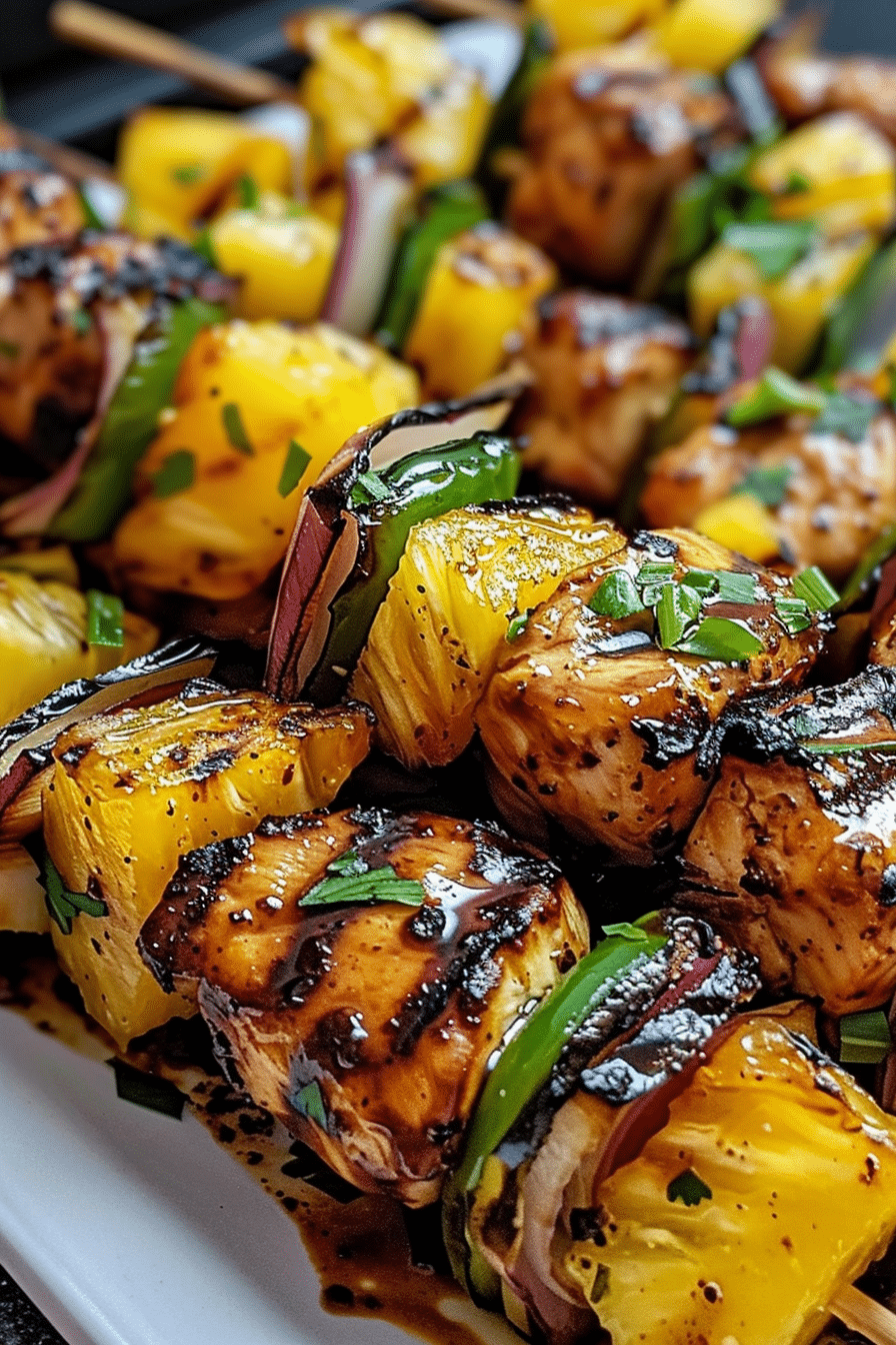Grilled Pineapple Chicken Kabobs Recipe 5 image 1777566190298