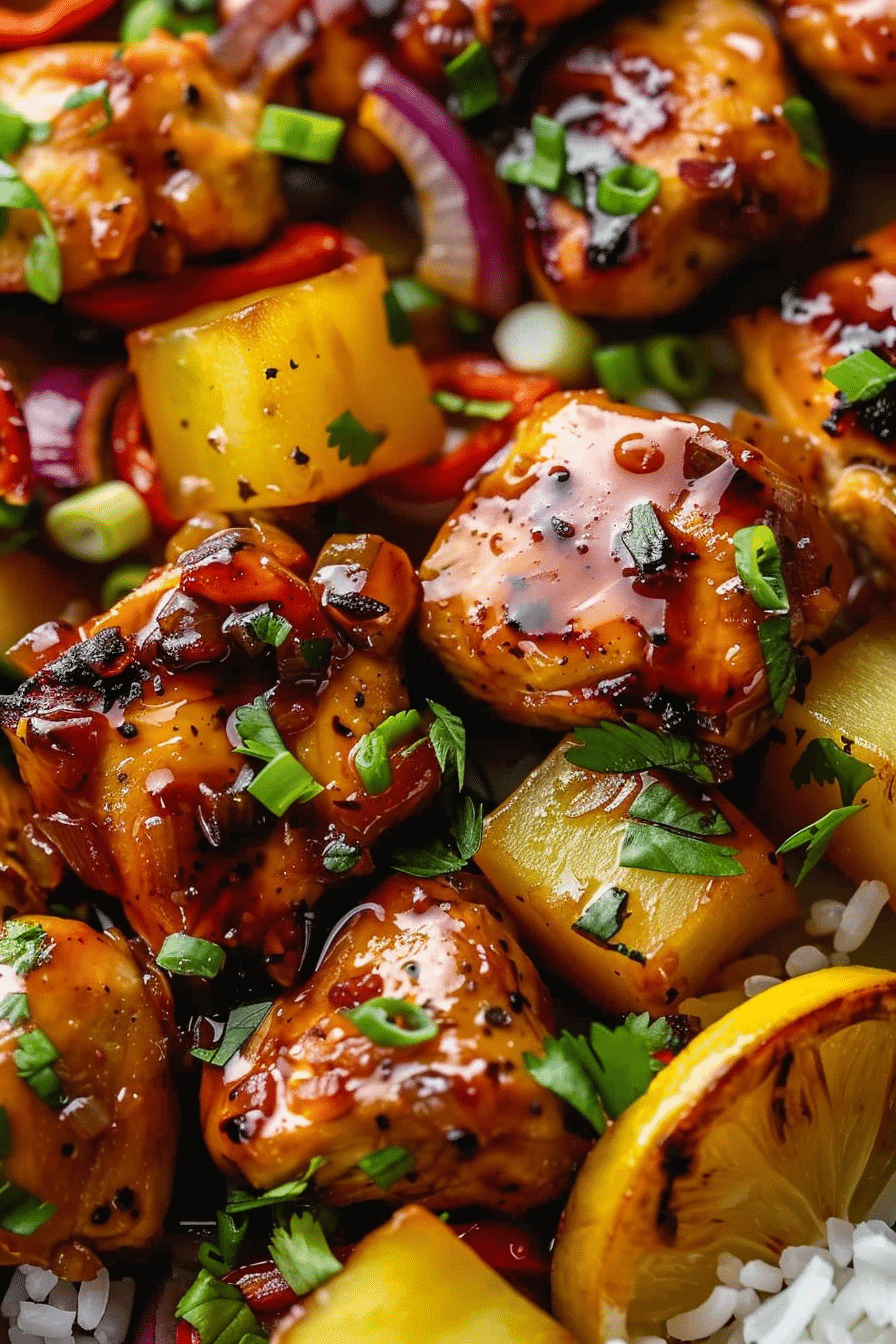 Hawaiian Chicken Sheet Pan Recipe 5 image 1777566275503