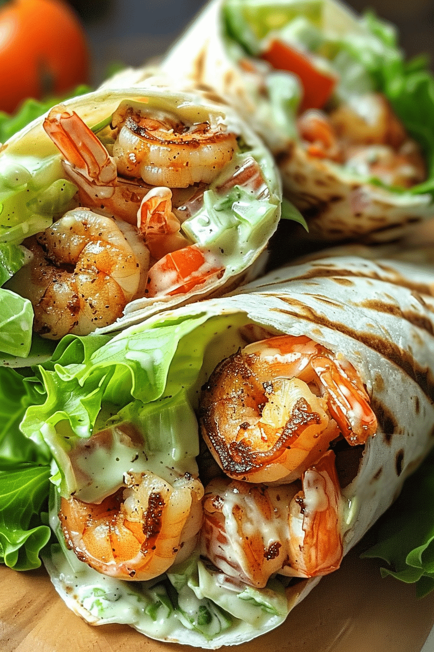 Zesty Grilled Shrimp Caesar Wraps Recipe 5 image 1777566517743