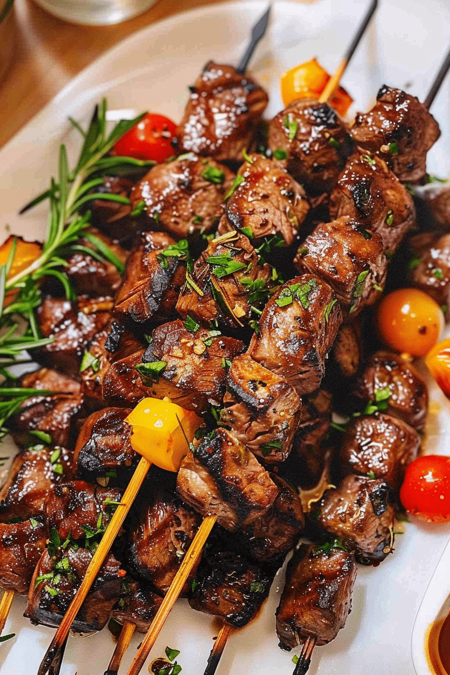 Rosemary Garlic Steak Kebabs | A Flavorful Grilling Classic 5 image 1777567000367