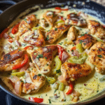 Creamy Pepper Chicken Skillet Recipe 6 Creamy Pepper Chicken Skillet Recipe