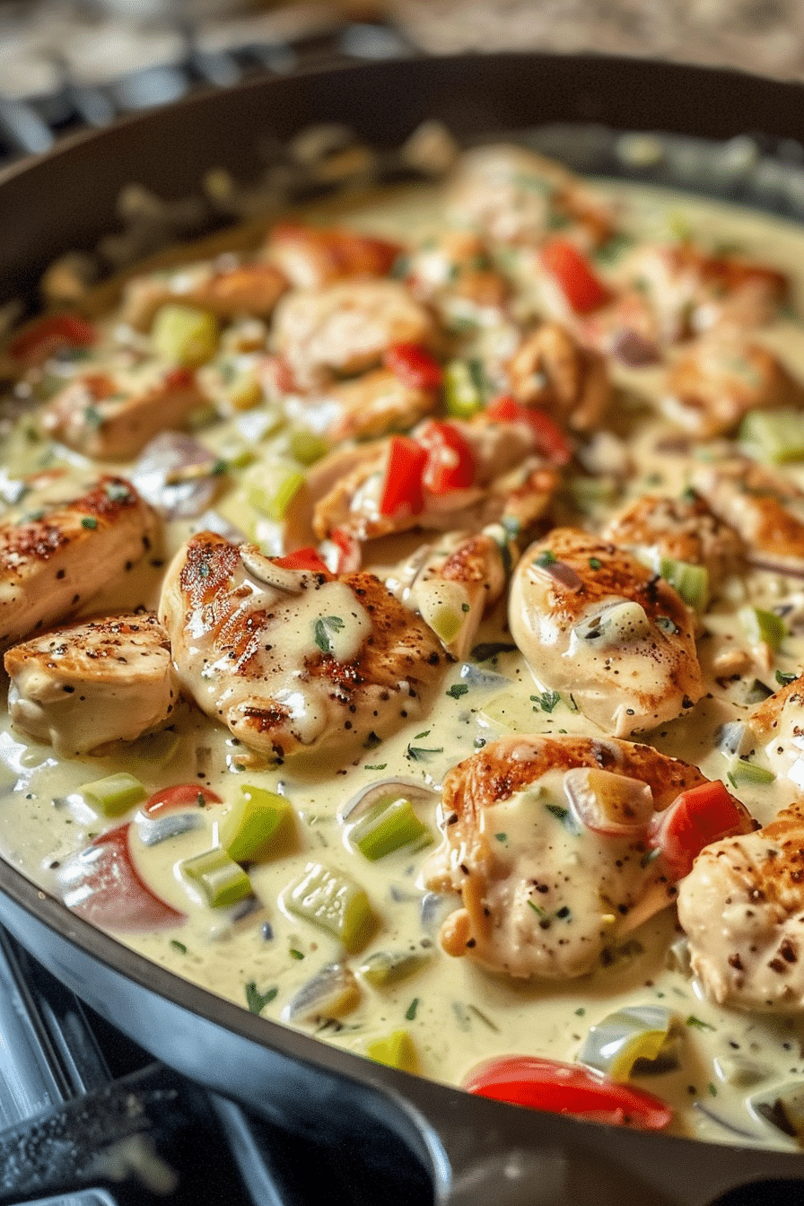 Creamy Pepper Chicken Skillet Recipe 5 image 1777567164438