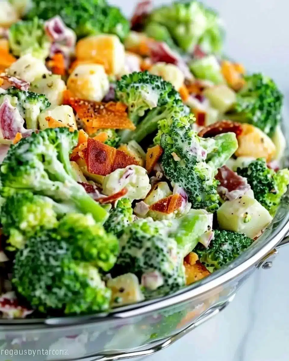 Loaded Broccoli Salad 6 Loaded Broccoli Salad