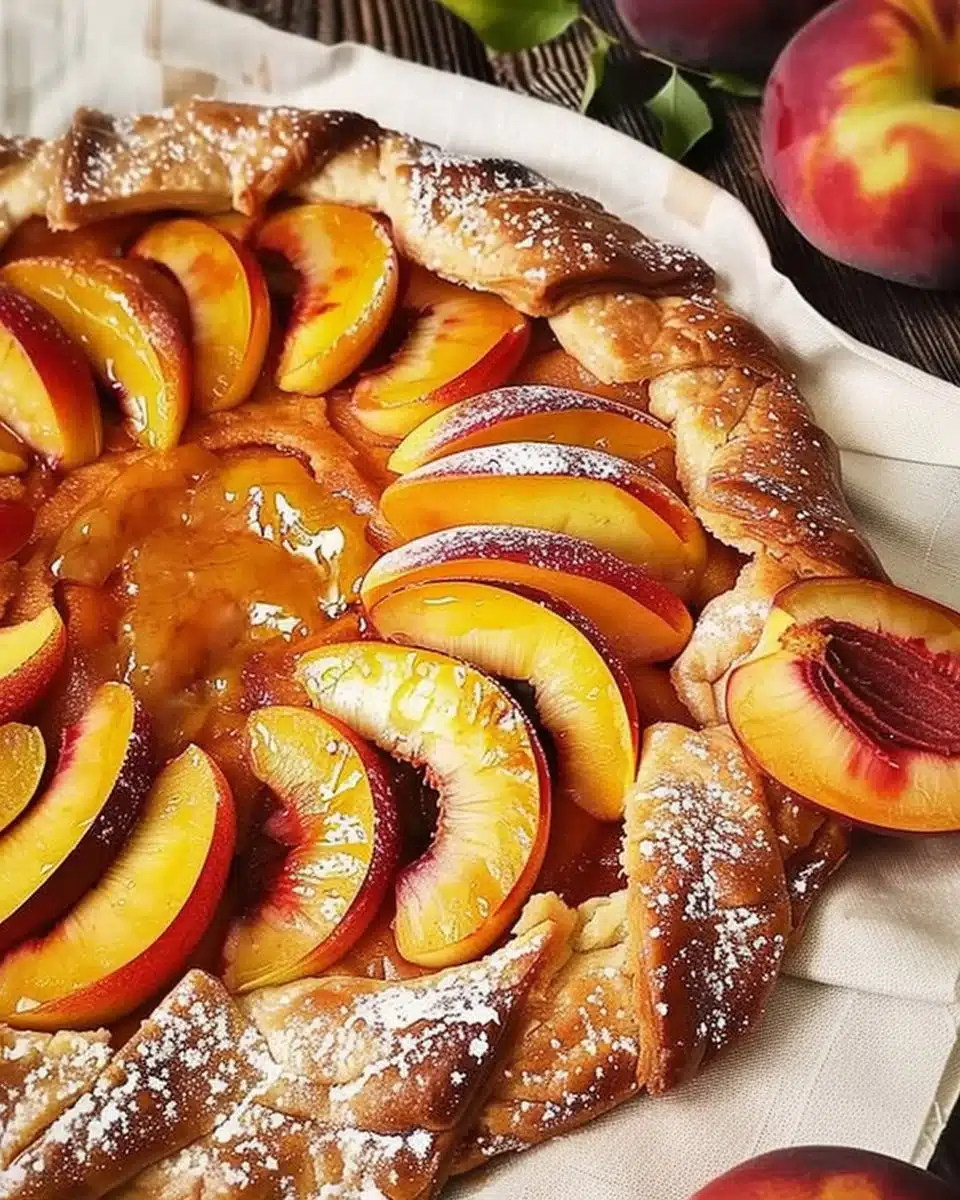 Nectarine Galette 6 Nectarine Galette