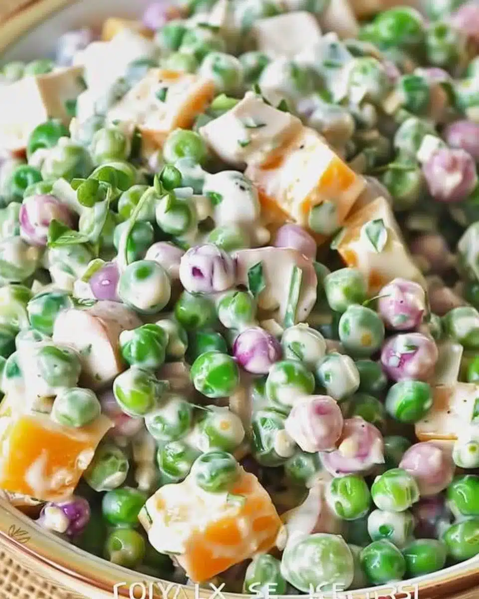Old-Fashioned Pea Salad 6 Old-Fashioned Pea Salad