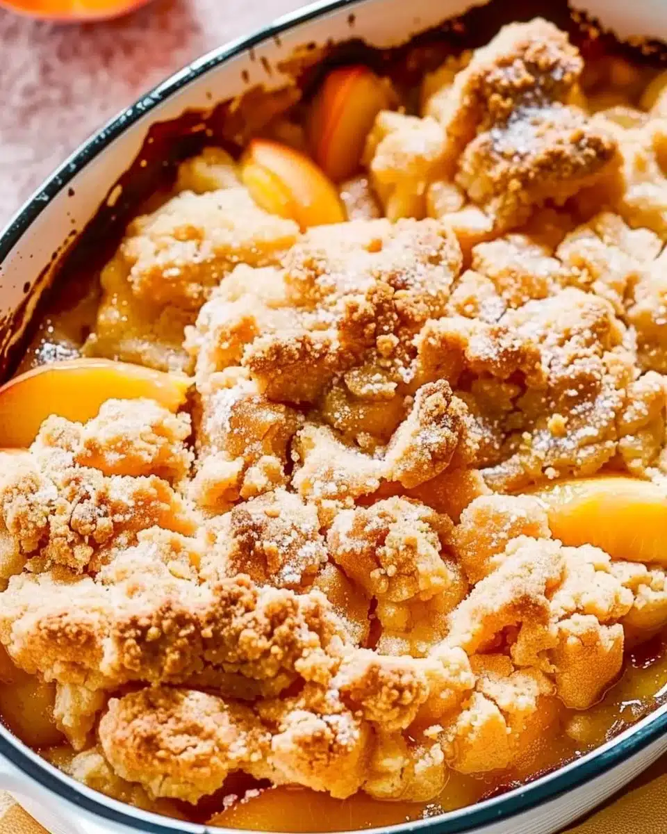 Peach Cobbler 6 Peach Cobbler
